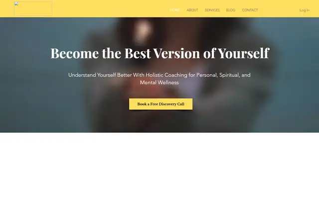 Elevate U Life Coaching website homepage
