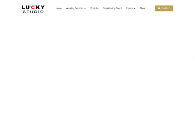 Lucky Studio website homepage