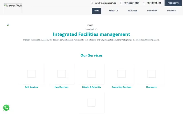 MakeenTech website homepage